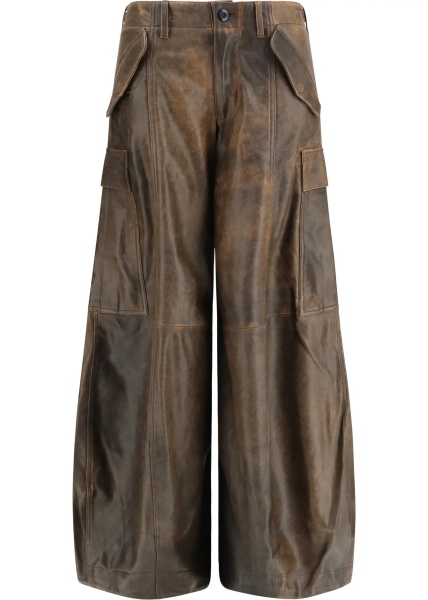 Pantaloni Leather cargo Pants