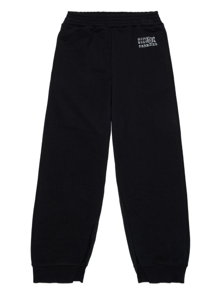 Pantaloni MM6 Maison Margiela negri