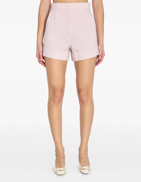 Pantaloni Mohair and silk canvas Shorts
