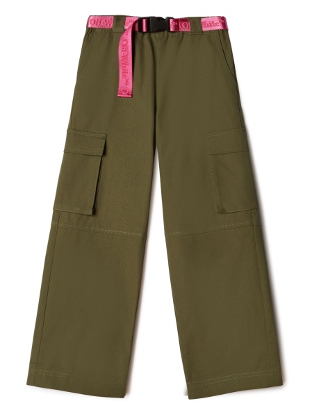 Pantaloni Off-White verzi