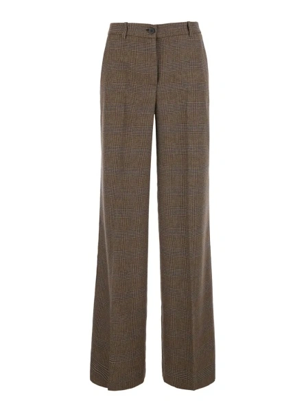 Pantaloni P.A.R.O.S.H. maro din lana