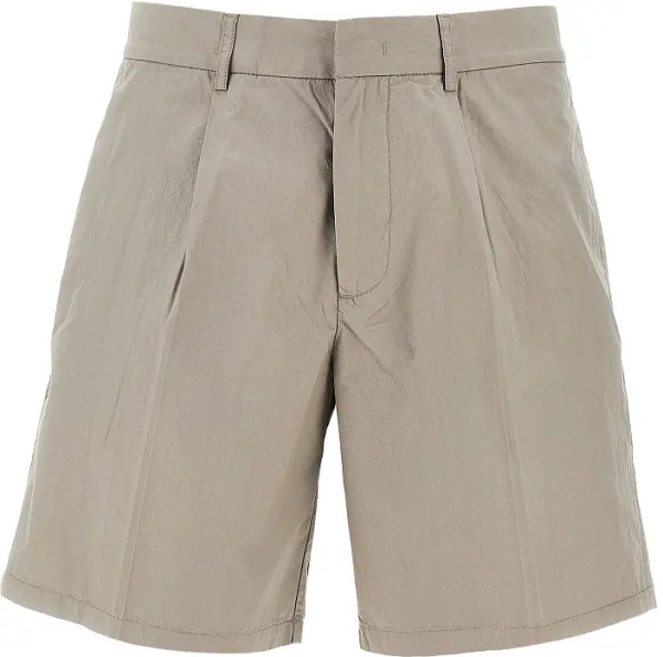 Pantaloni Pima cotton shorts with dart