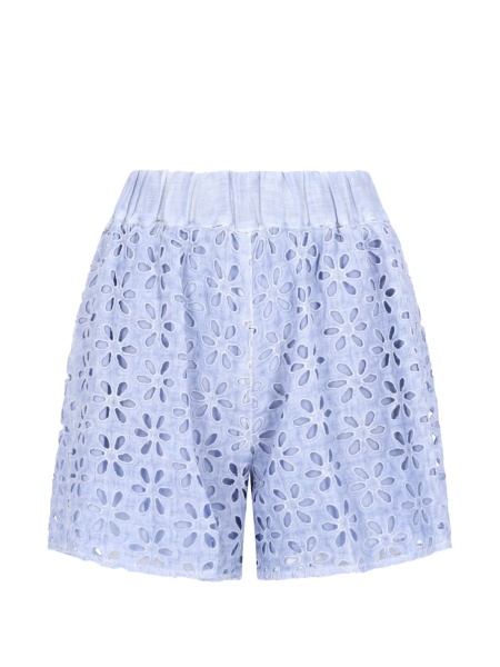 Pantaloni scurti 120% LINO albastri