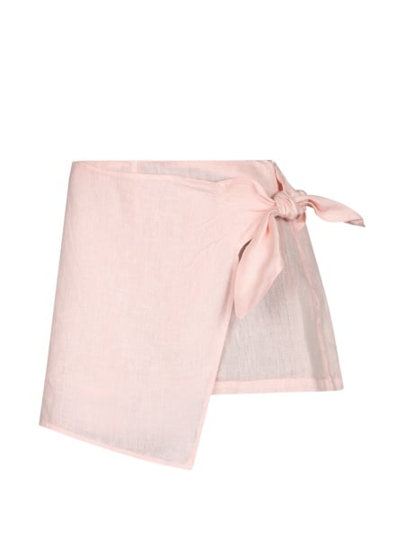 Pantaloni scurti 120% LINO roz