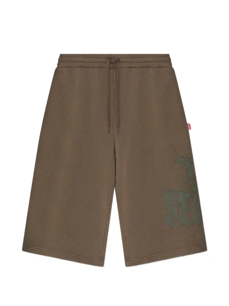 Pantaloni scurti Diesel maro
