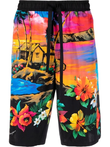 Pantaloni scurti Dolce & Gabbana roz