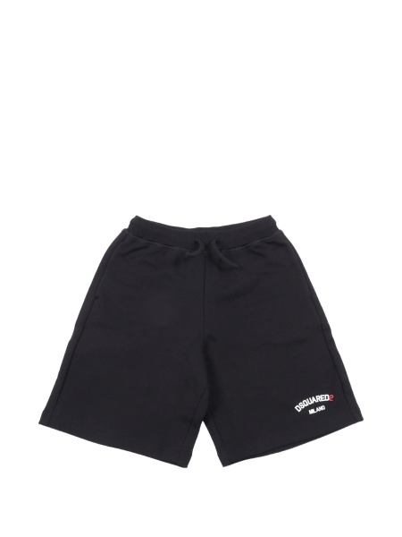 Pantaloni scurti DSQUARED2 negri