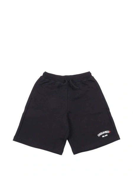 Pantaloni scurti DSQUARED2 negri