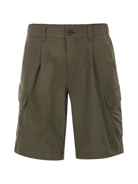 Pantaloni scurti Herno verzi