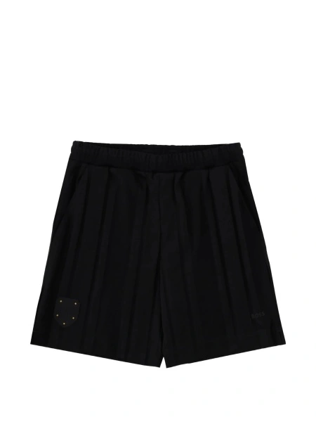 Pantaloni scurti Hugo Boss negri