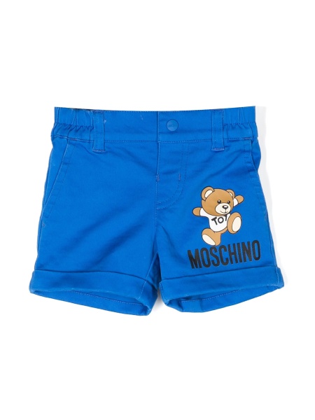 Pantaloni scurti Moschino albastri