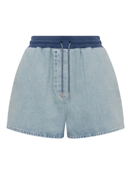 Pantaloni scurti MOSCHINO JEANS albastri