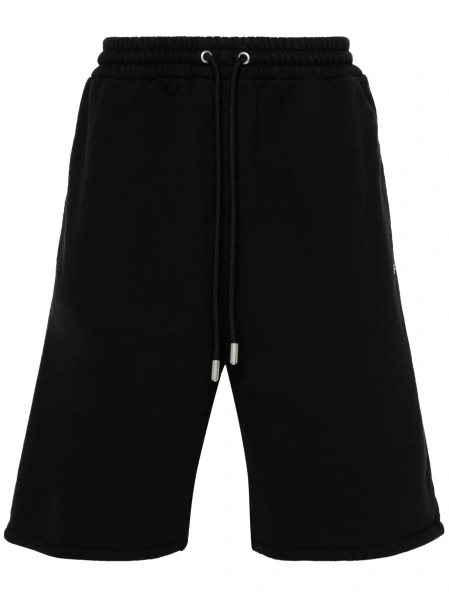 Pantaloni scurti Off-White negri