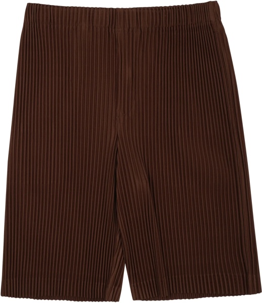Pantaloni Shorts Plissettato