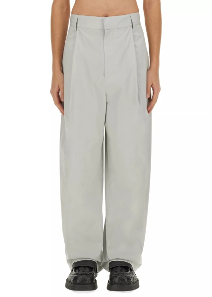 Pantaloni Silk And Cotton Pants
