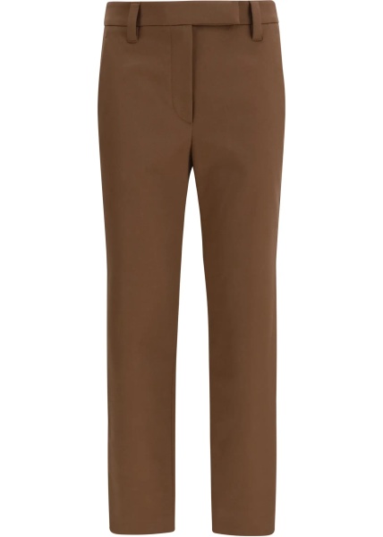 Pantaloni Straight-leg cotton Pants