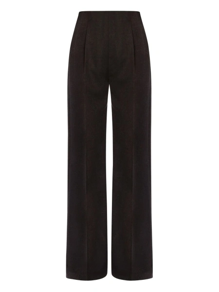 Pantaloni talie inalta Alberta Ferretti gri