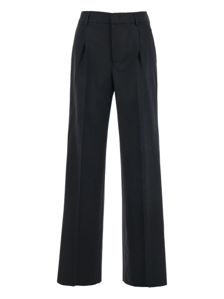 Pantaloni talie inalta PT TORINO negri
