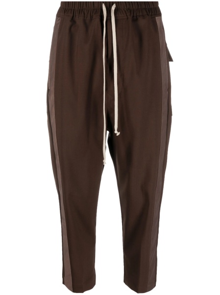 Pantaloni trei sferturi Rick Owens maro