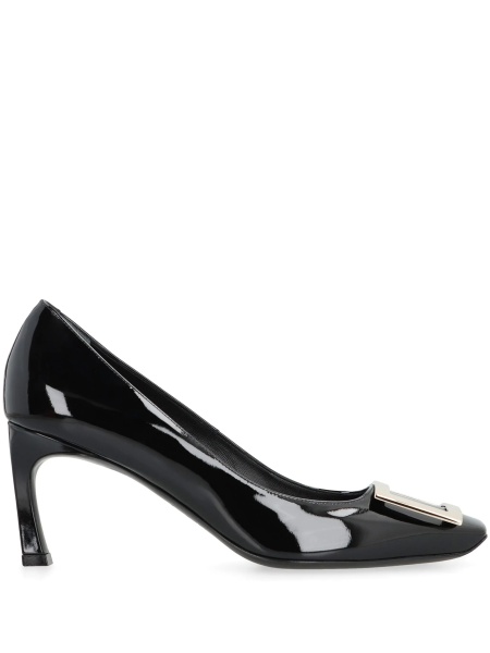 Pantofi cu toc Roger Vivier negri din piele