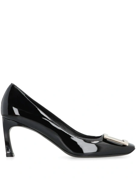 Pantofi cu toc Roger Vivier negri din piele