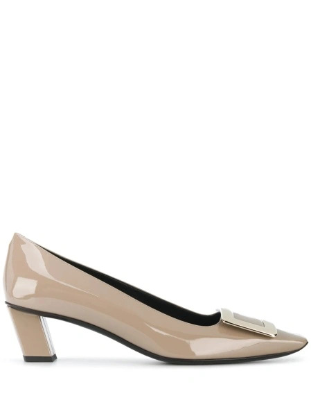 Pantofi cu toc Roger Vivier neutri din piele