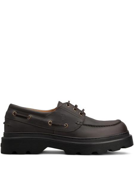Pantofi de navigatie TOD'S maro din piele