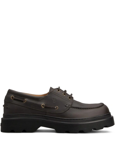 Pantofi de navigatie TOD'S maro din piele
