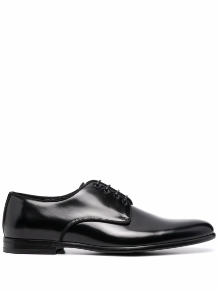 Pantofi Derby Dolce & Gabbana negri din piele
