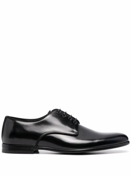 Pantofi Derby Dolce & Gabbana negri din piele