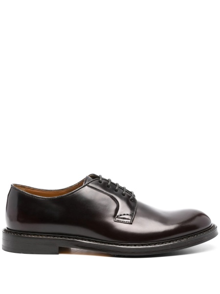 Pantofi Derby Doucal's maro din piele