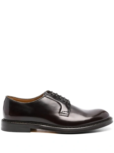 Pantofi Derby Doucal's maro din piele