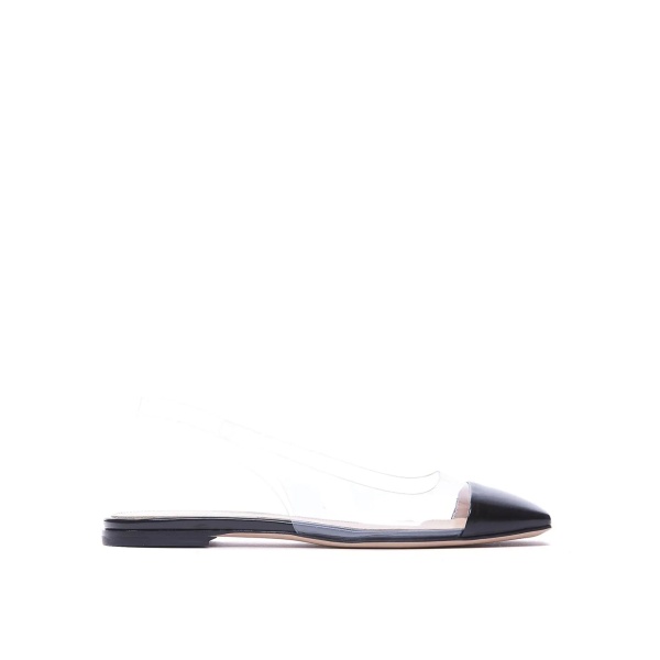 Pantofi Gianvito Rossi Plexi Slingback Flats