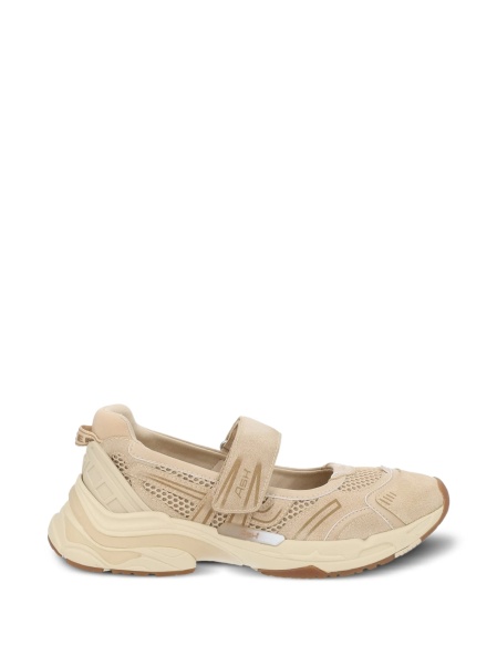 Pantofi slip-on ASH neutri din material textil si poliuretan