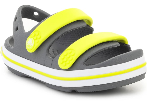 Papuci CROCBAND CRUISER SANDAL T KIDS SLATE GREY/ACIDITY
