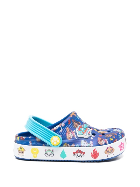 Papuci Crocs albastri din cauciuc