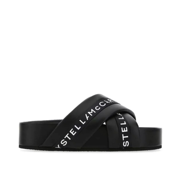 Papuci Stella Mccartney Logo Slippers