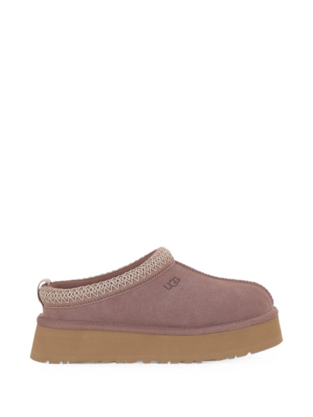 Papuci UGG roz din piele intoarsa