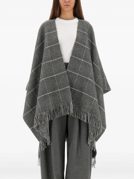 Poncho Brunello Cucinelli gri