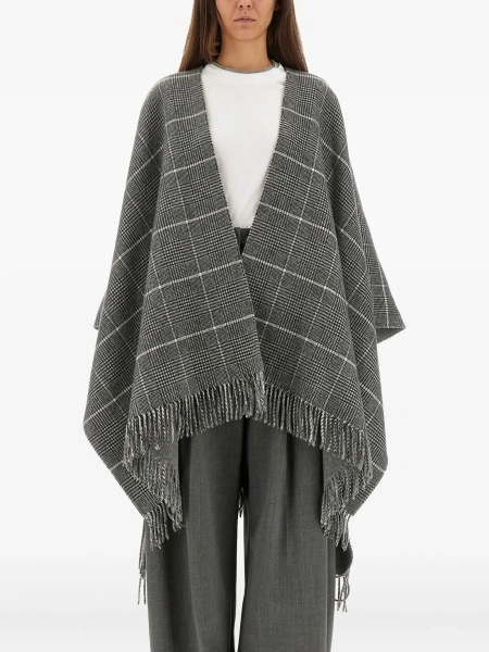 Poncho Brunello Cucinelli gri