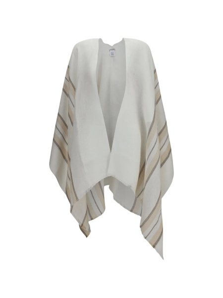 Poncho Brunello Cucinelli neutru