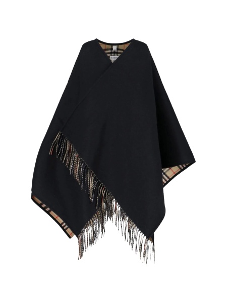 Poncho Burberry negru