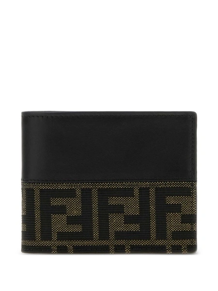 Portofel Fendi negru din piele