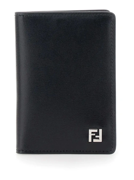 Portofel Fendi negru din piele