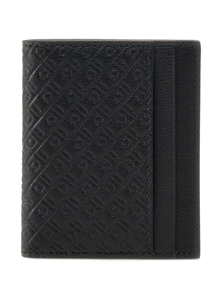 Portofel Ferragamo negru din piele