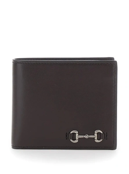 Portofel Gucci maro din piele