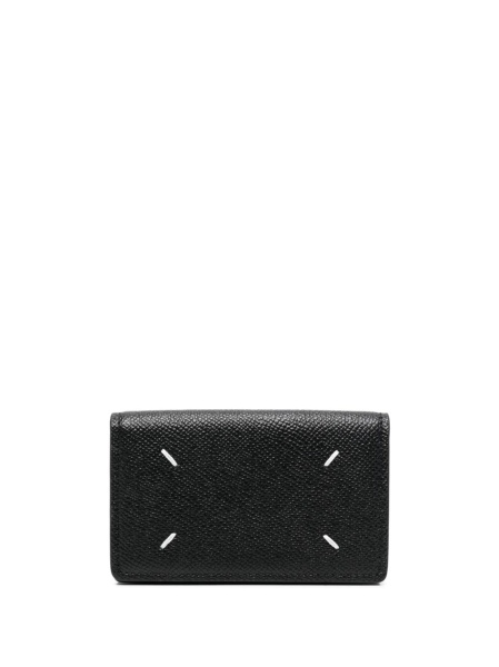 Portofel Maison Margiela negru din piele