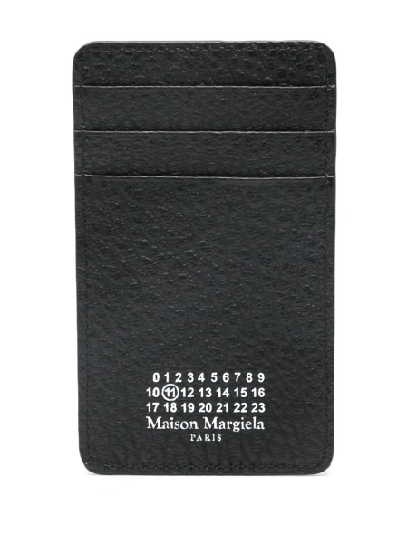 Portofel Maison Margiela negru din piele