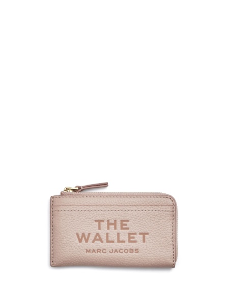 Portofel Marc Jacobs roz din piele