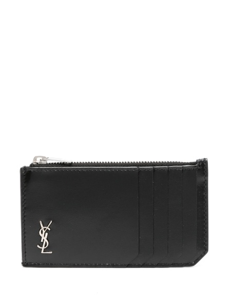 Portofel Saint Laurent negru din piele